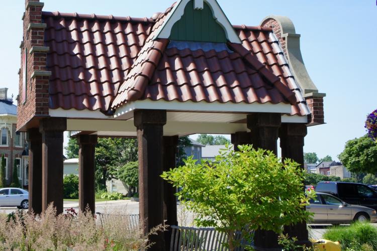 Liberation Memorial Park in Goderich