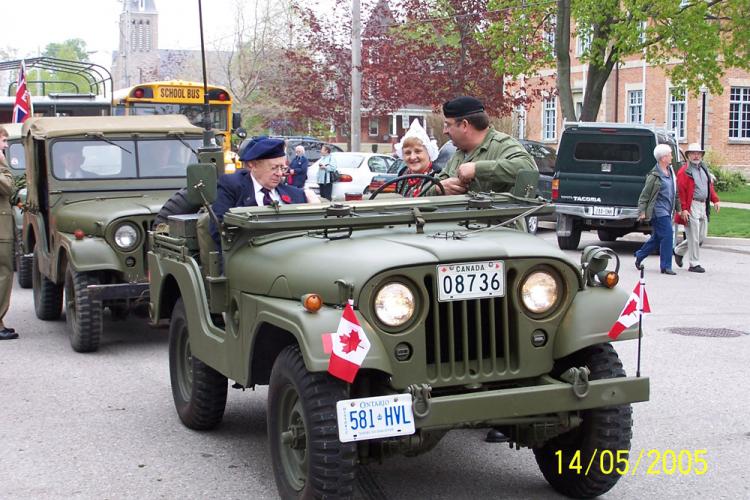 60th Liberation Anniversary celebration, Goderich in 2005